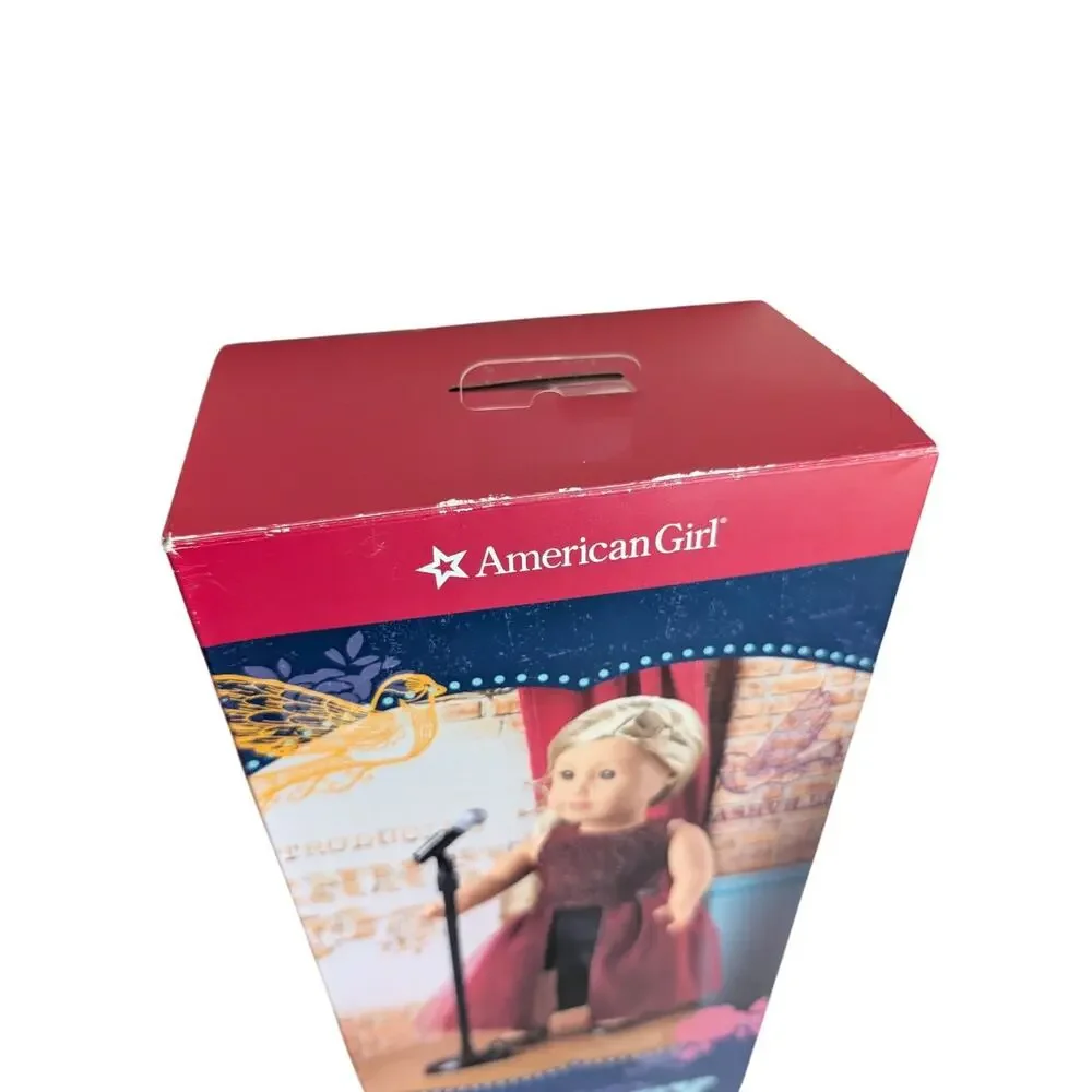 American Girl Tenney Grant On Stage Bundle New in Box Split Dress Shorts Mic